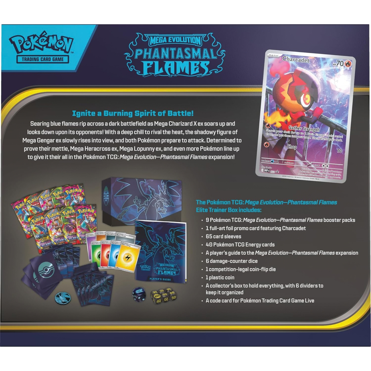 Phantasmal Flames Elite Trainer Box (ingles)