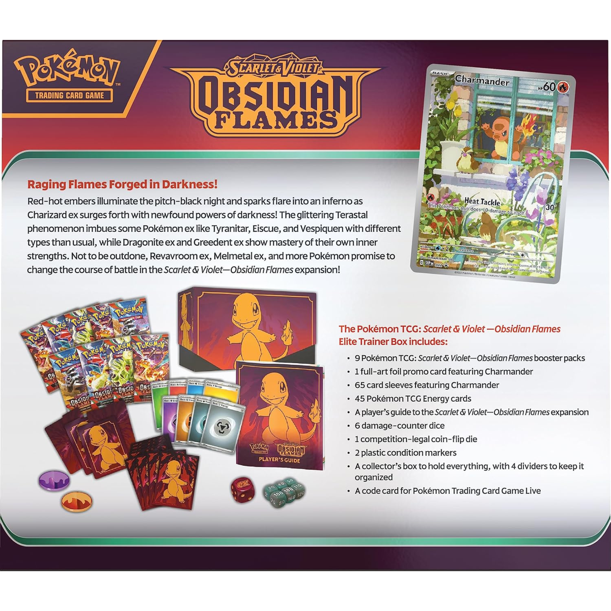 Obsidian Flames Elite Trainer Box (Ingles)