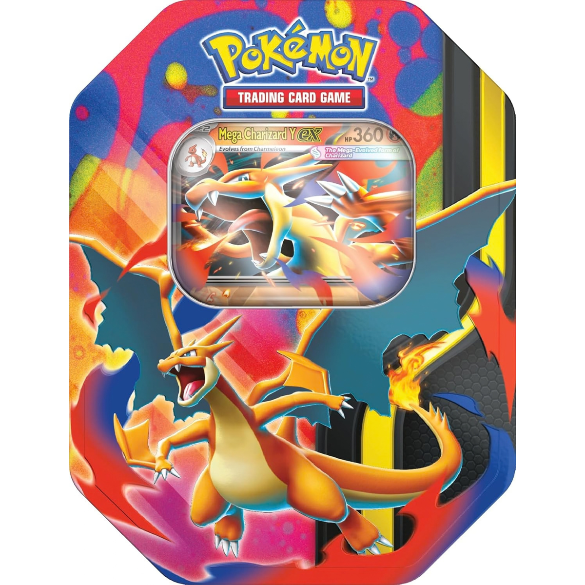 Mega Charizard Tin (Ingles)